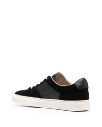 schwarze Wildleder niedrige Sneakers von Common Projects