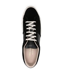 schwarze Wildleder niedrige Sneakers von Common Projects