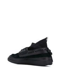 schwarze Wildleder niedrige Sneakers von adidas