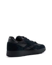 schwarze Wildleder niedrige Sneakers von Reebok