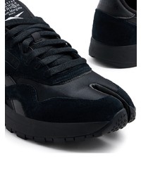 schwarze Wildleder niedrige Sneakers von Reebok