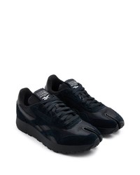 schwarze Wildleder niedrige Sneakers von Reebok