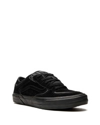 schwarze Wildleder niedrige Sneakers von Vans