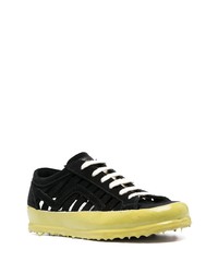 schwarze Wildleder niedrige Sneakers von Premiata