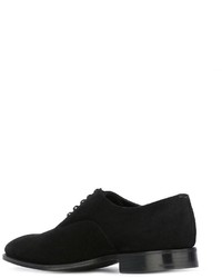 schwarze Wildleder Oxford Schuhe von Church's