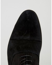 schwarze Wildleder Oxford Schuhe von Aldo