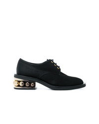 schwarze Wildleder Oxford Schuhe von Nicholas Kirkwood