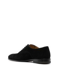 schwarze Wildleder Oxford Schuhe von Henderson Baracco