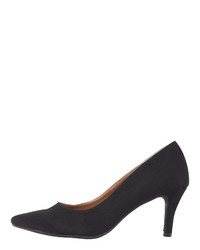 schwarze Wildleder Pumps von Andrea Conti