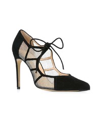 schwarze Wildleder Pumps von Bionda Castana