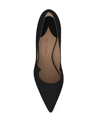 schwarze Wildleder Pumps von Paul Andrew