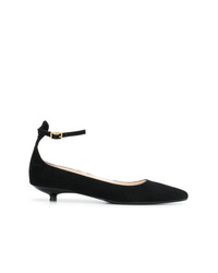 schwarze Wildleder Pumps von Anna Baiguera