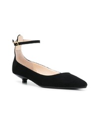 schwarze Wildleder Pumps von Anna Baiguera