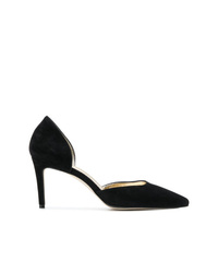 schwarze Wildleder Pumps von Antonio Barbato