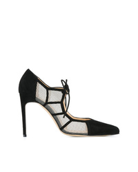 schwarze Wildleder Pumps von Bionda Castana