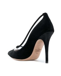 schwarze Wildleder Pumps von Valentino