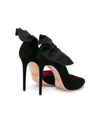 schwarze Wildleder Pumps von Oscar Tiye