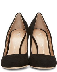 schwarze Wildleder Pumps von Giuseppe Zanotti