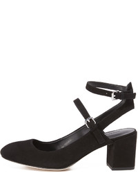 schwarze Wildleder Pumps von Rebecca Minkoff