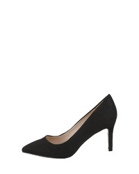 schwarze Wildleder Pumps von Buffalo