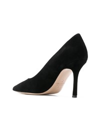 schwarze Wildleder Pumps von Marc Ellis