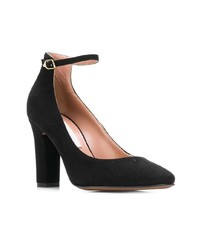 schwarze Wildleder Pumps von L'Autre Chose