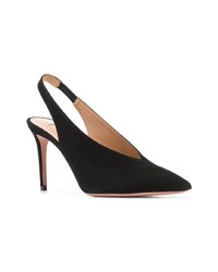 schwarze Wildleder Pumps von Aquazzura