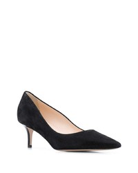 schwarze Wildleder Pumps von Marc Ellis