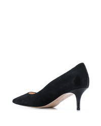 schwarze Wildleder Pumps von Marc Ellis