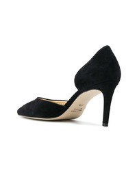 schwarze Wildleder Pumps von Antonio Barbato