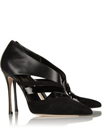 schwarze Wildleder Pumps von Sergio Rossi