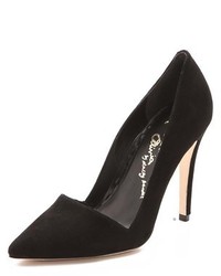 schwarze Wildleder Pumps von Alice + Olivia