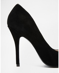 schwarze Wildleder Pumps von KG by Kurt Geiger