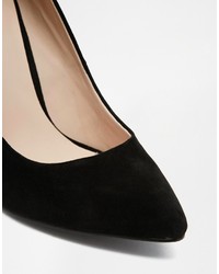 schwarze Wildleder Pumps von KG by Kurt Geiger