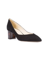 schwarze Wildleder Pumps von Sarah Flint