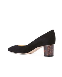 schwarze Wildleder Pumps von Sarah Flint