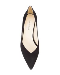 schwarze Wildleder Pumps von Sarah Flint