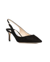 schwarze Wildleder Pumps von Jimmy Choo