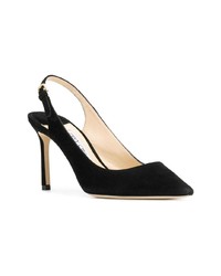 schwarze Wildleder Pumps von Jimmy Choo