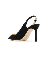 schwarze Wildleder Pumps von Jimmy Choo