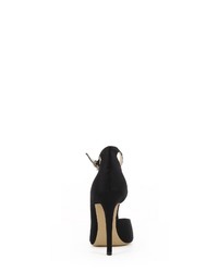 schwarze Wildleder Pumps von Evita