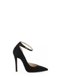 schwarze Wildleder Pumps von Evita