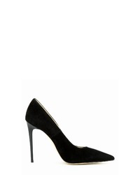 schwarze Wildleder Pumps von Evita