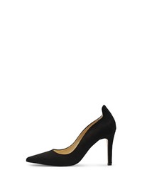 schwarze Wildleder Pumps von Evita