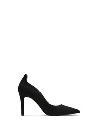 schwarze Wildleder Pumps von Evita