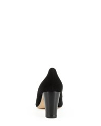 schwarze Wildleder Pumps von Evita