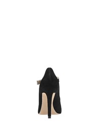 schwarze Wildleder Pumps von Evita