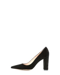 schwarze Wildleder Pumps von Evita