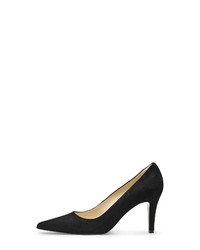 schwarze Wildleder Pumps von Evita