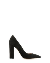 schwarze Wildleder Pumps von Evita